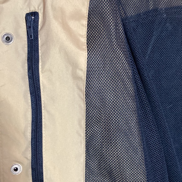 HELLY HANSEN💫 Mens Navy/Beige Windbreaker Jacket - Picture 6 of 9